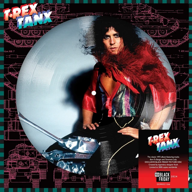 T.REX TANX (RSD Black Friday 2024) (Vinyl) 7" Single Picture Disc £29.