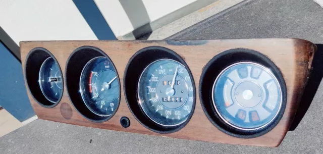 Instrumente Tachometer  Drehzahlmesser Uhr Tacho BMW E9 CS CSL CSI CSA 2000