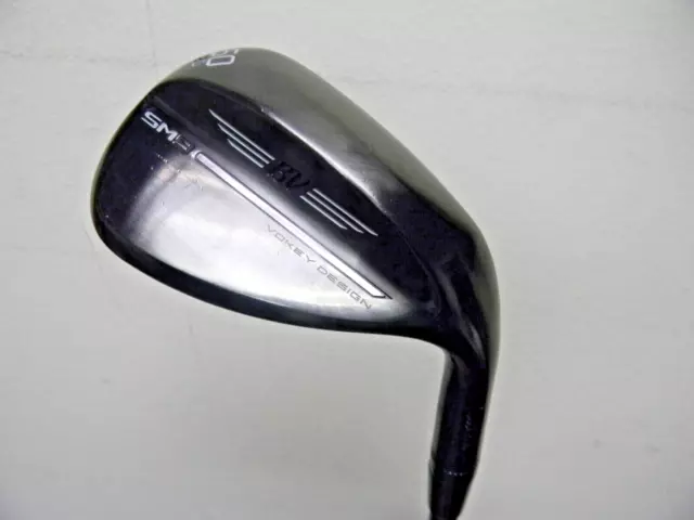 Clean Titleist Vokey Sm9 Black Out Ltd Edition Lob Wedge 60* D Grind 12* Bounce