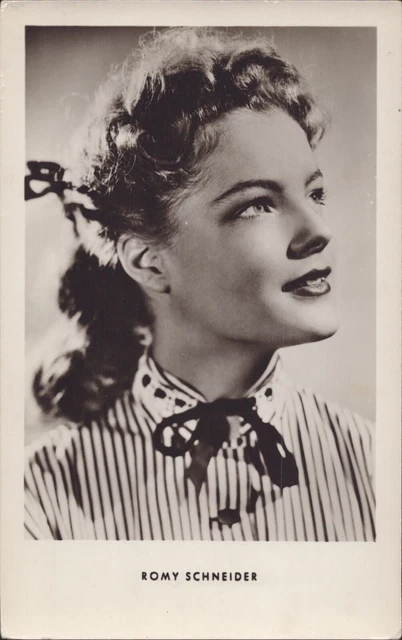 Romy Schneider - Schorchtfilm AK Foto Postkarte (TV-654