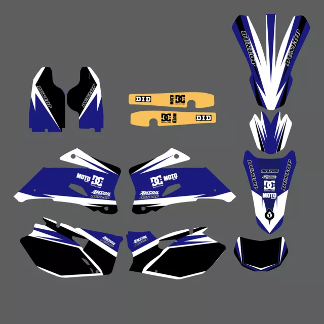 Graphics Backgrounds For Yamaha Wr250F 2007-2013 Wr450F 2007-2011
