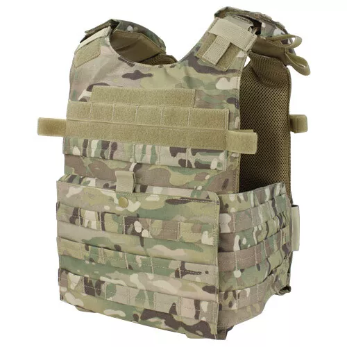 Condor Gunner Light Armee Plate Carrier Militär Molle Bereich Vest Multicam Camo