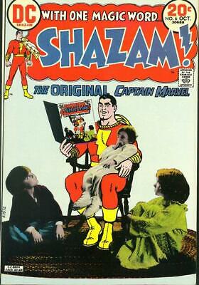 SHAZAM #6 VF, original Captain Marvel, DC Comics 1973 Stock Image