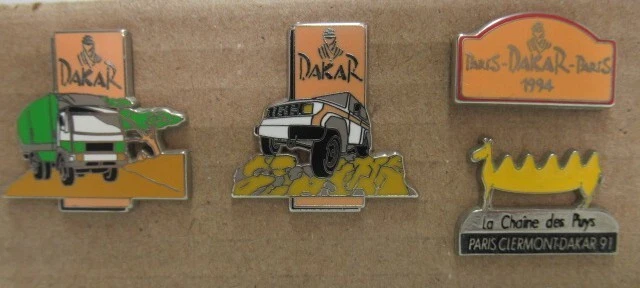 Pin's Paris-Dakar 1991 – Victoire Total – Choix Zamac Ou EGF – Collection