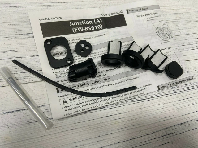 Shimano EW-JC200 Di2 E-Tube Electronic Shifting Cable 2 Port Junction - Foto 6