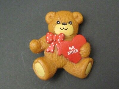 Lucy & Me Bear Pin Valentine Enesco Lucy Rigg 1984