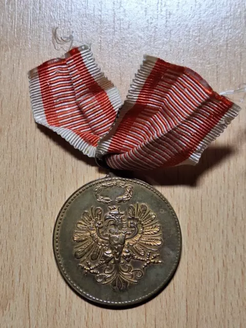 Orig. Austrian medaille "ÖSTERREICH -  Tirol"  1914 1918 + orig. ribbon