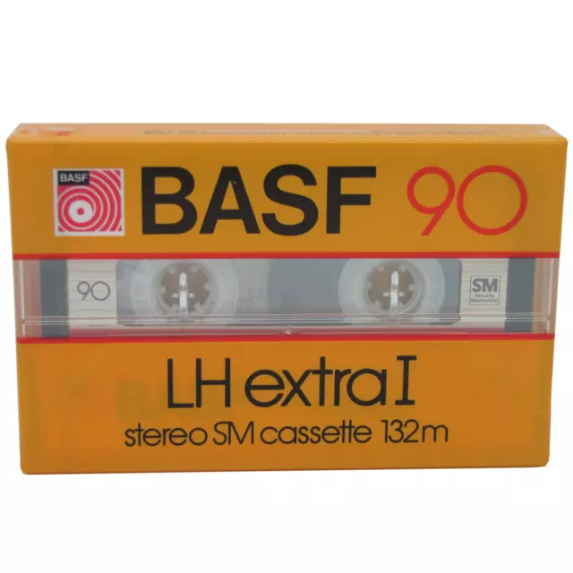 ⭐⭐⭐Basf Lh Extra I 90 Rare Blank Audio Cassette Tape (1984) Brand New And Sealed