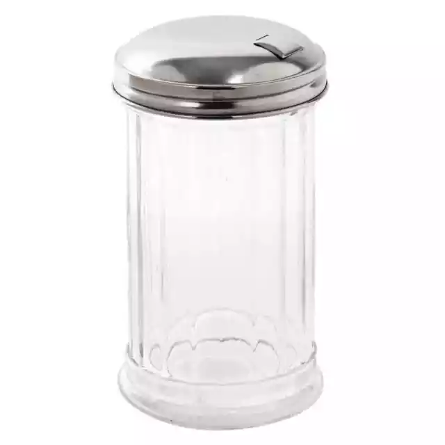 KH Flip Top Sugar Pourer Dispenser Glass 330mL