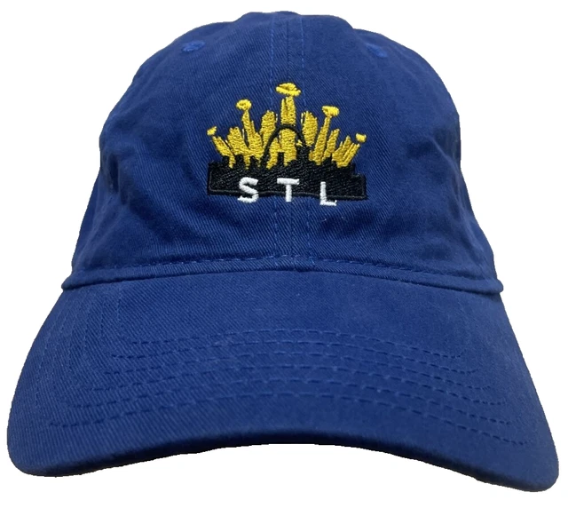 XFL ST LOUIS Battlehawks Captan baseball hat cap Royal Blue