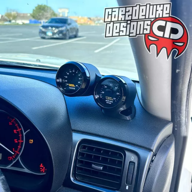 Rhd Gauge Pod Mount Dual Fits 2008-2014 Impreza Fits Wrx Fits Forester