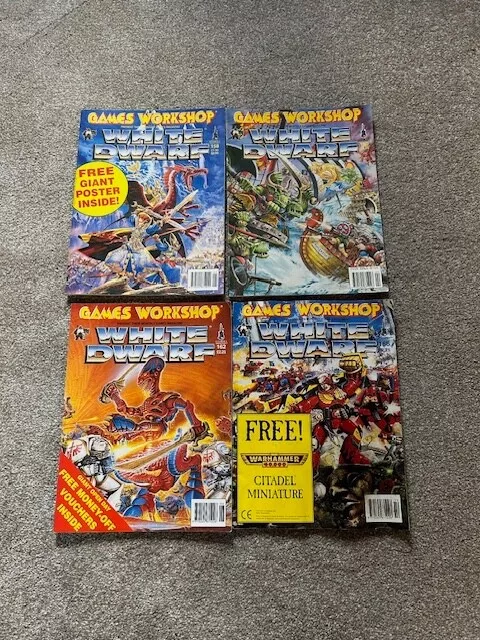 Games Workshop White Dwarf Magazines 1988/89/90/91/92/93/94/96 3