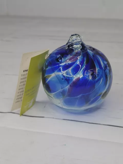 Kitras Art Glass Ball Tree of Enchantment Happiness Ornament Hand Blown Canada