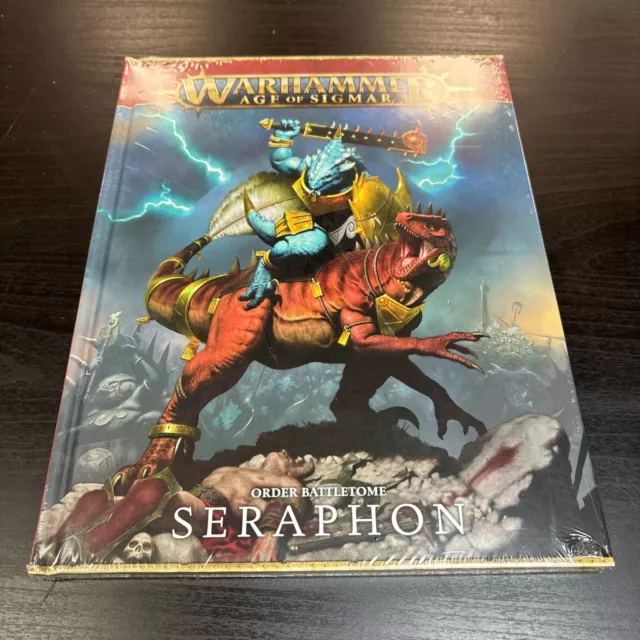 AoS 3.0 - Battletome - Seraphon - Warhammer - Taller de juegos - Sellado