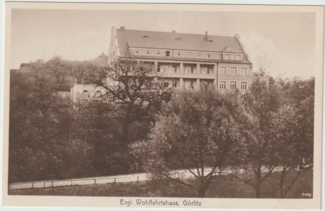 AK Fotokarte Görlitz , Evgl. Wohlfahrtshaus , von Rudolf Müller ,1928, Top-Zust.