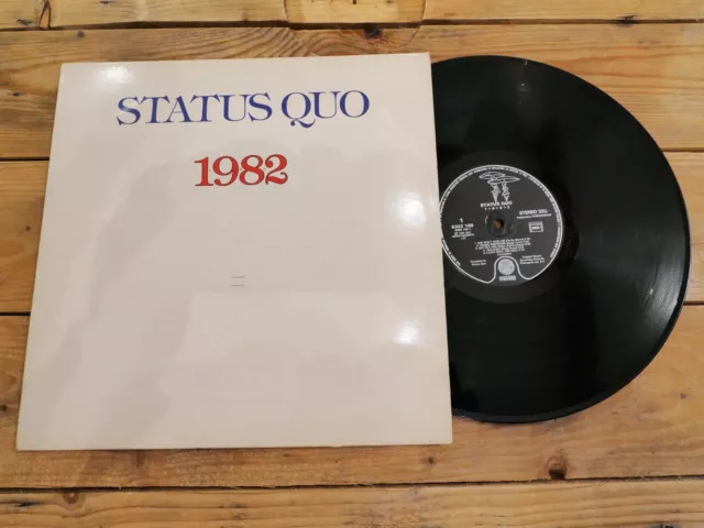 Status Quo 1982 Lp 33T Vinyle Ex Cover Ex Original 1982