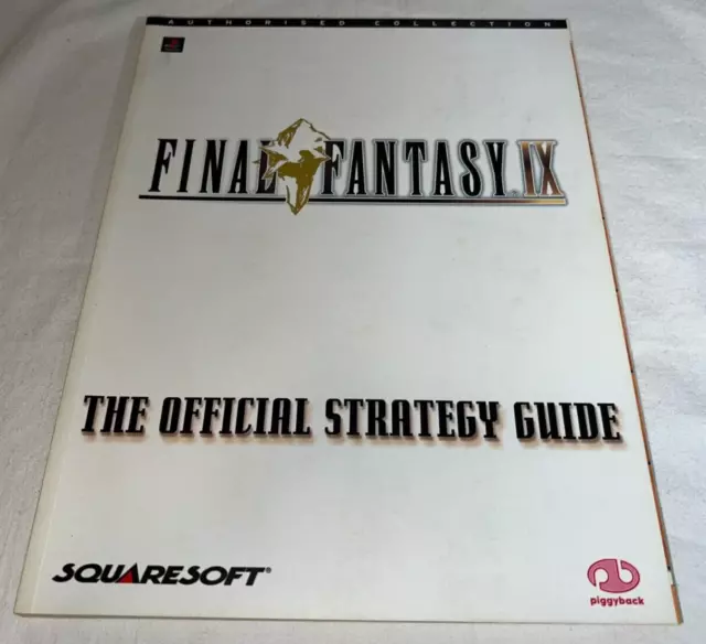 Final Fantasy IX libro delle soluzioni inglese