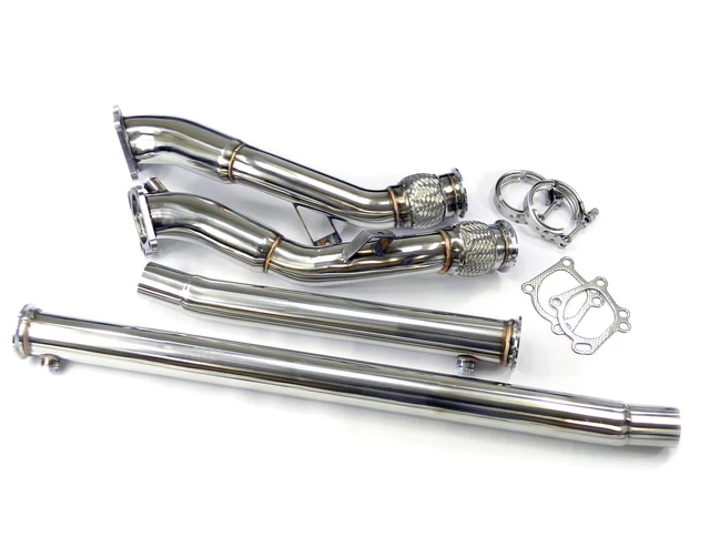 Acciaio Inox Downpipe Sostituto Kat - Audi A4, S4, RS4, B5 2,7 V6