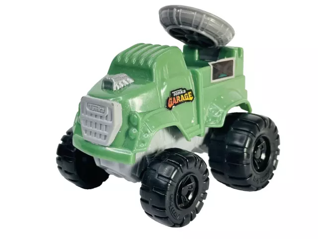 Tonka Garage Everglade Excavator Truck Number 5 Green Toy