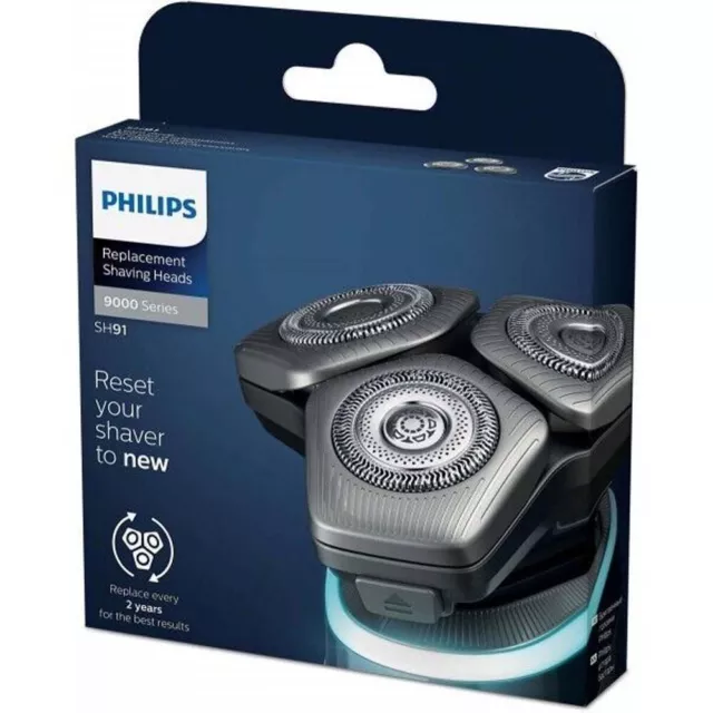 Heads Philips SH91/50 Shaver Replacement Series 9000 Shaving SH90/50 Dual SP900