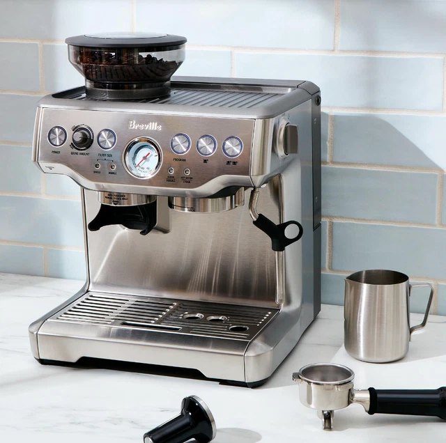 BREVILLE BARISTA EXPRESS Brushed Stainless Steel Espresso Machine
