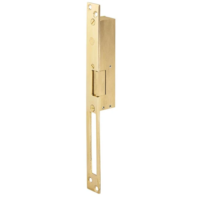 Beugnot 12GT Gâche électrique Electro-inversé Impulsion En Bronze Simple Empenage Pour Serrures Verticales Coffre 158 X 24 Mm 85452612