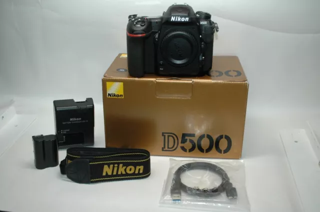 Nikon D500 DSLR 20.9MP Digital Camera Body