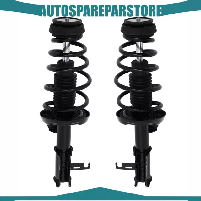 Front Complete Struts Shocks & Spring Mount Kits For 2012-2015 Chevrolet Cruze