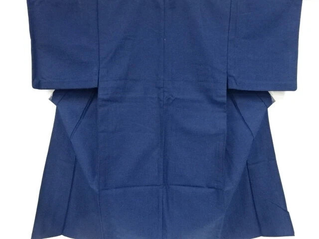 37763# Japanese Kimono / Antique Hitoe Mens Kimono