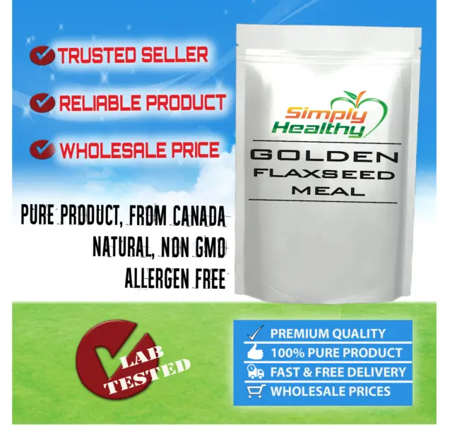 Golden Flaxseed Meal Powder 4kg Canadian Flax Packed In Australia Trusted Seller