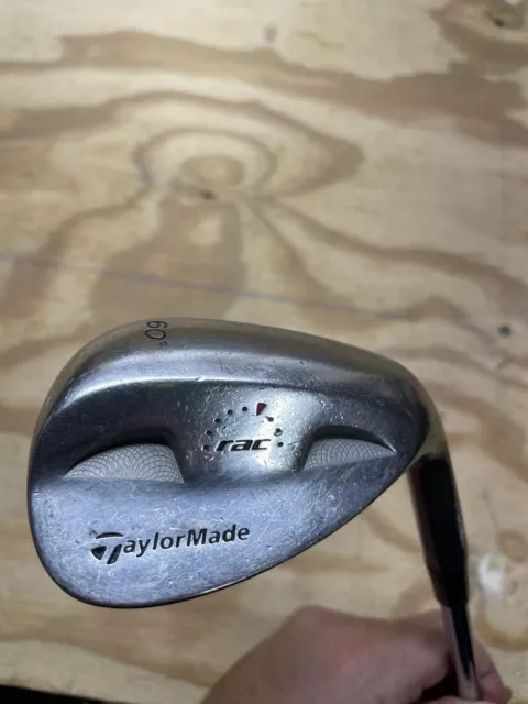 TaylorMade Rac 60° / 7°  Bounce Lob Wedge Steel Stiff Right Handed 35.25"