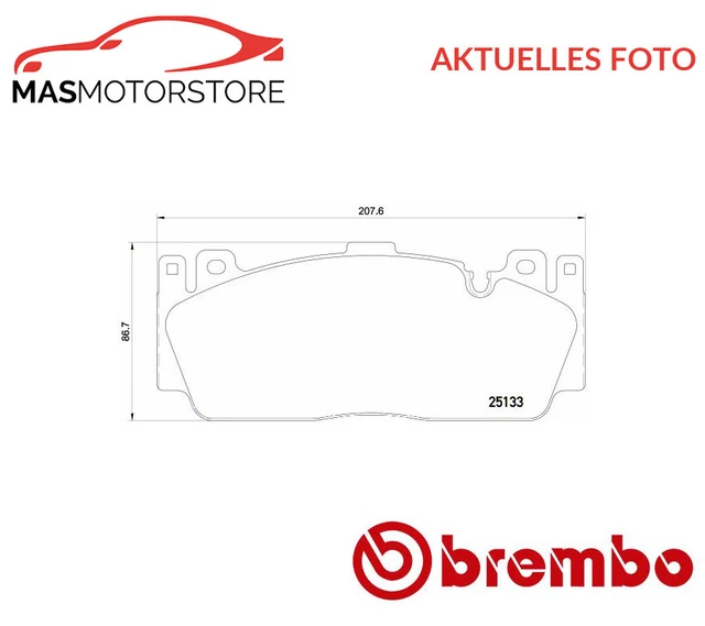 BREMBO Bremsbeläge Satz 07BB0306 - Hinten Für Motorrad & Chopper
