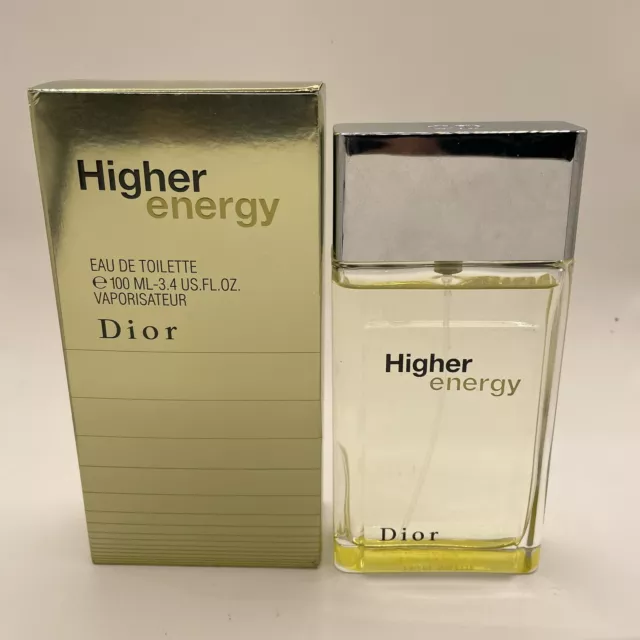 Dior HIGHER ENERGY 3.4oz/100ml EDT Cologne For Men - NEW IN BOX
