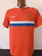 maglia calcio FOOTBALL vintage NIKE team RUSSIA tg M