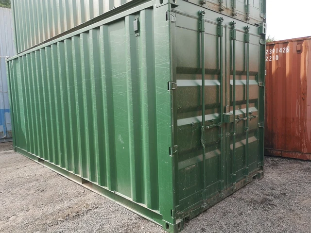 Container Uk 20FT X 8FT Shipping Container FOR HIRE - LIVERPOOL £13.00 - PicClick UK