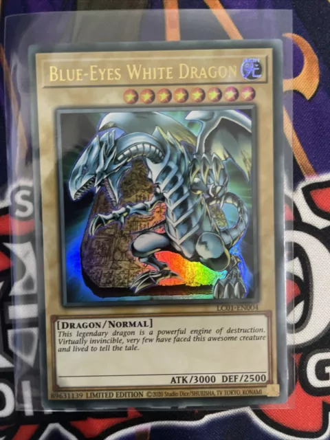 Yu-Gi-Oh! Blue-Eyes White Dragon Ultra Rare Card LC01-EN004
