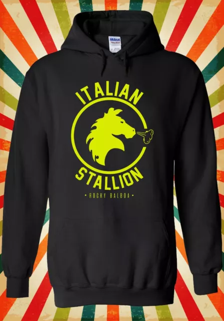 Rocky Balboa Italian Stallion Horse Men Women Unisex Top Hoodie Sweatshirt 2997