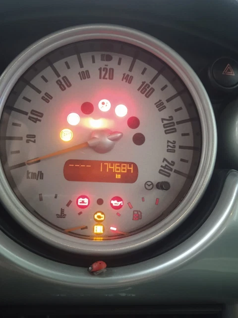 Capuchon De Protection Pour Compteur De Vitesse Mini Cooper - Modèles R55 à R61 (2007-2016) - Adhésif 3M, Plastique ABS - Installation Facile