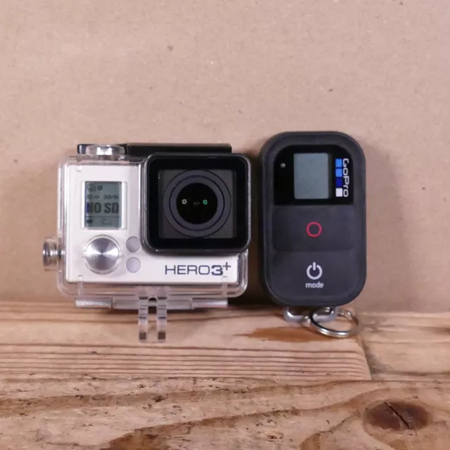 GoPro Hero 3+ Silver Action Camera with Casing - See Description