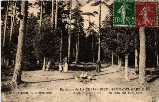 CPA AK Env. de La CHAISE-DIEU SEMBADEL - Gare - Cure d'air (517359)
