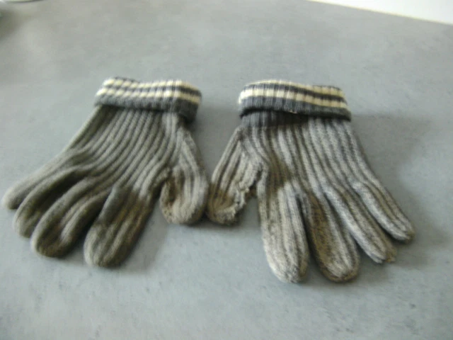 Gants En Cuir Marron Fallschirmjäger - Reproduction WW2 Luftwaffe - Hiver/Conduite - Neufs Avec étiquettes