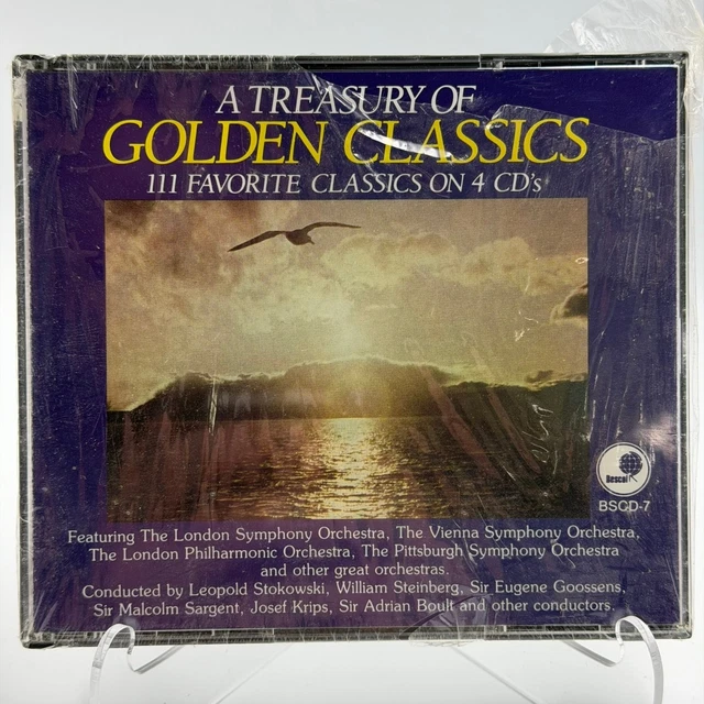 A TREASURY OF Golden Classics 4 CD The Favorite Classics U58 $8.47