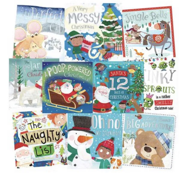 Christmas Adventures - Pack Of 10 x Kids Picture Books Bundle - Brand New
