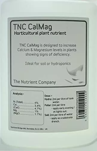 TNC CalMag - Treatment for Calcium & Magnesium nutrient deficiency in plants -