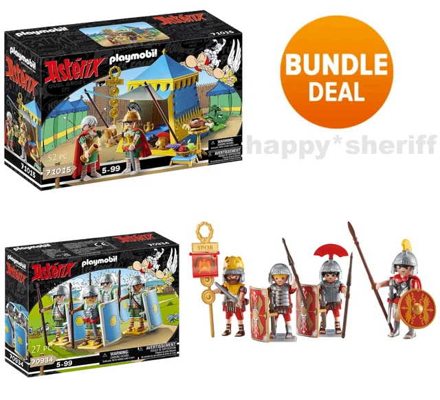 Lot De 9 Figurines Playmobil Soldats Romains - 3 Modèles Différents - Neufs Dans Leur Sachet