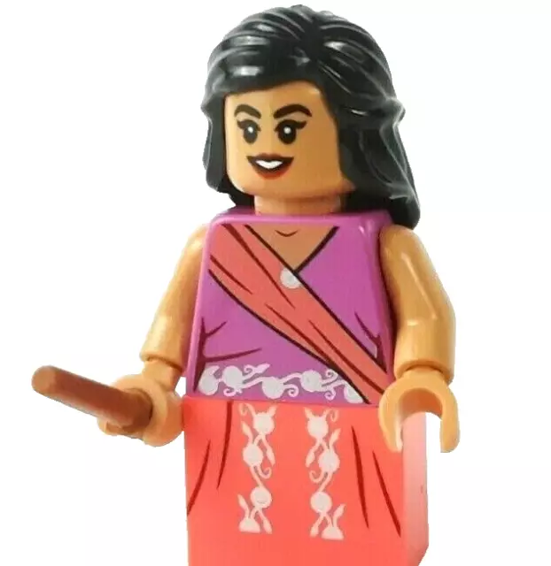 LEGO® Harry Potter™ Padma Patil in Dress Minifigure Dark Orange Wand hp260