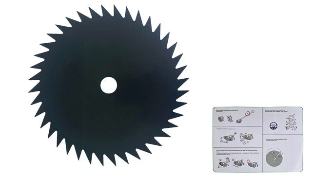 Hartmetall Kreissägeblatt Sägeblatt Motorsense Freischneider 255x25,4mm 60T DA - Foto 6