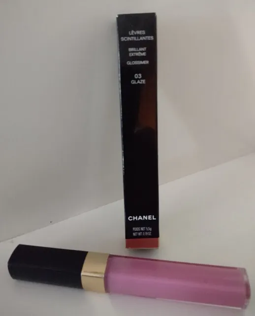 CHANEL LEVRES SCINTILLANTES Brillant Extreme Glossimer Lipgloss _ choose  shade $69.50 - PicClick