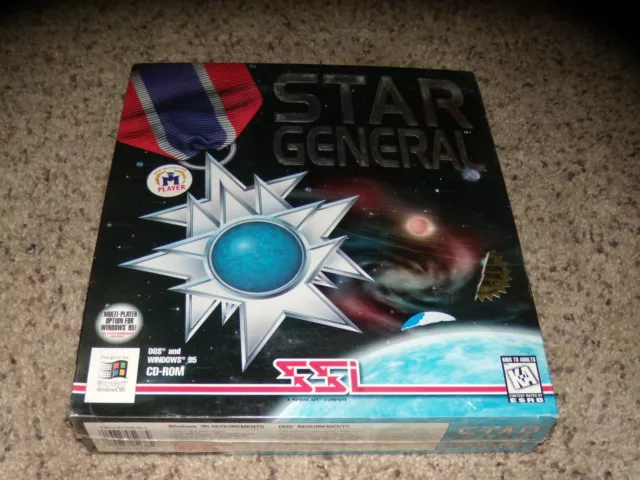 Star General (PC, 1997) New and Sealed in Big Box