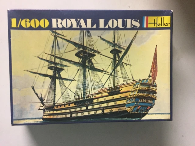 Heller 1/600 Le Royal Louis Boite Bleu N° 012